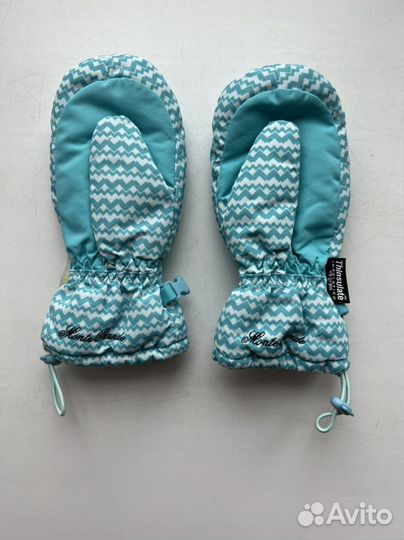 Варежки зимние утепленные