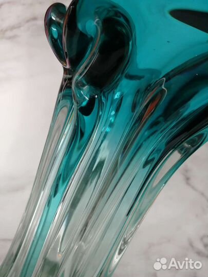 Ваза Богемия Чехословакия