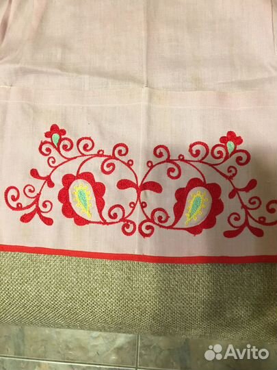 Фартук для кухни льняной СССР