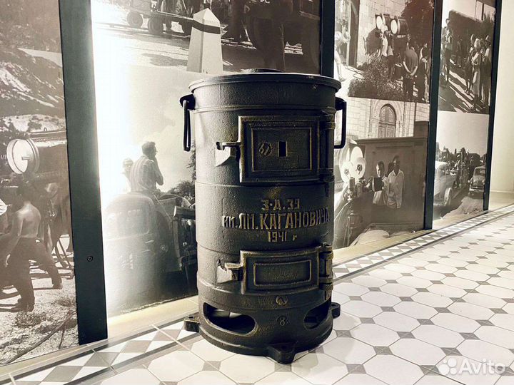 Печка буржуйка чугун Армавирская Каганович