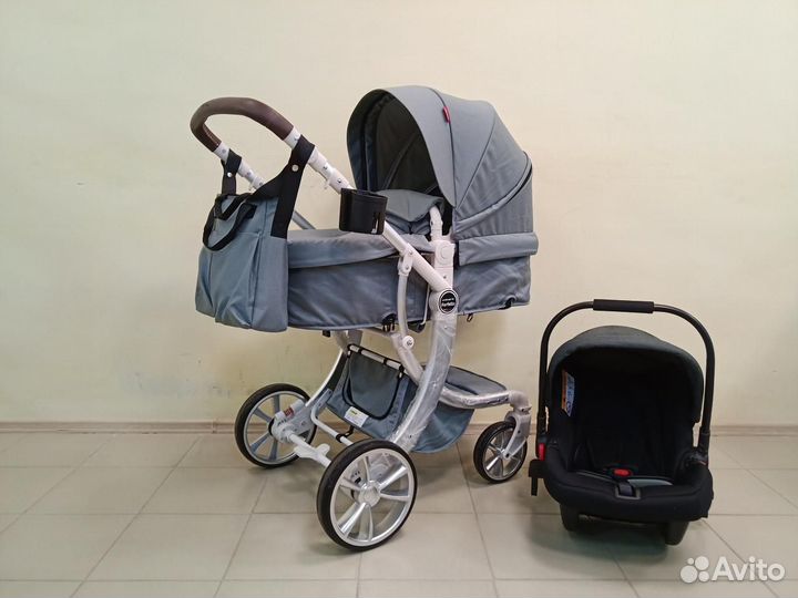 Коляска 3 в 1 Aimile Original New Pearl /Новая