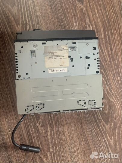 Магнитола alpine cda-9825j процесорный