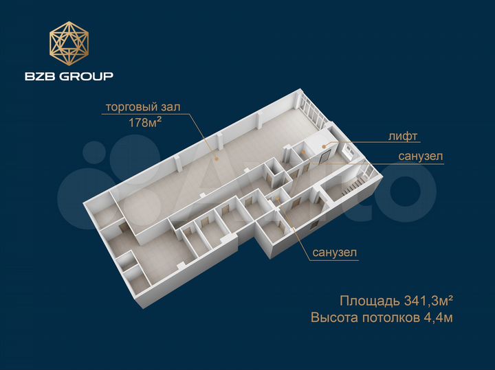 Свободного назначения, 211.2 м²
