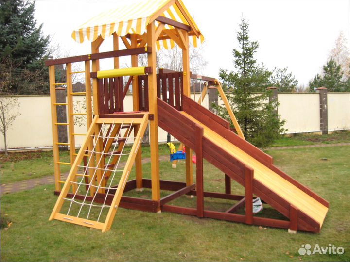 Детская игровая площадка Савушка 4 с гарантией