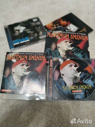 CD диски,кассеты, рэп