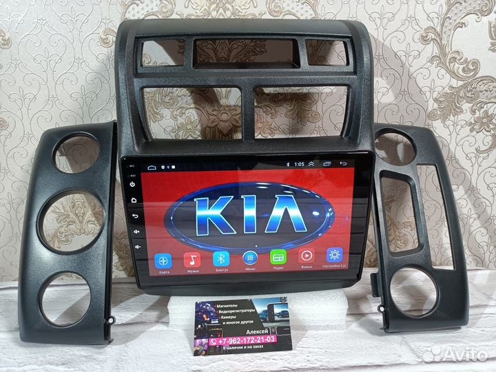 Магнитола Kia Sportage 2 android новая