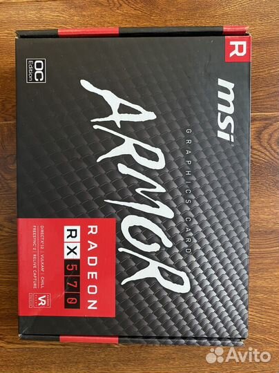 Видеокарта Radeon RX 570 8gb MSI Armor