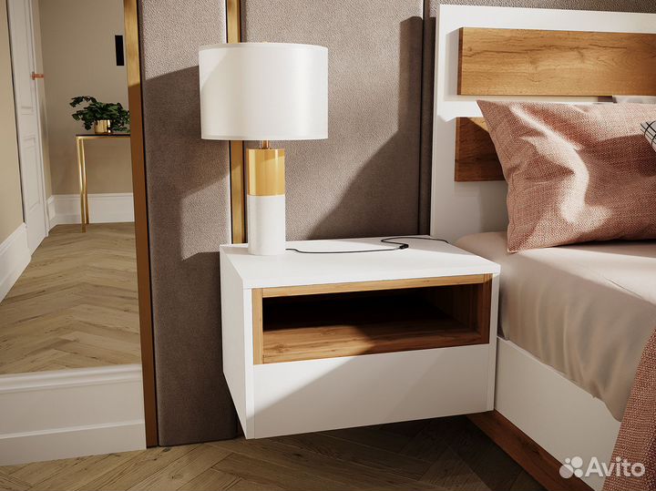 Тумба прикроватная подвесная