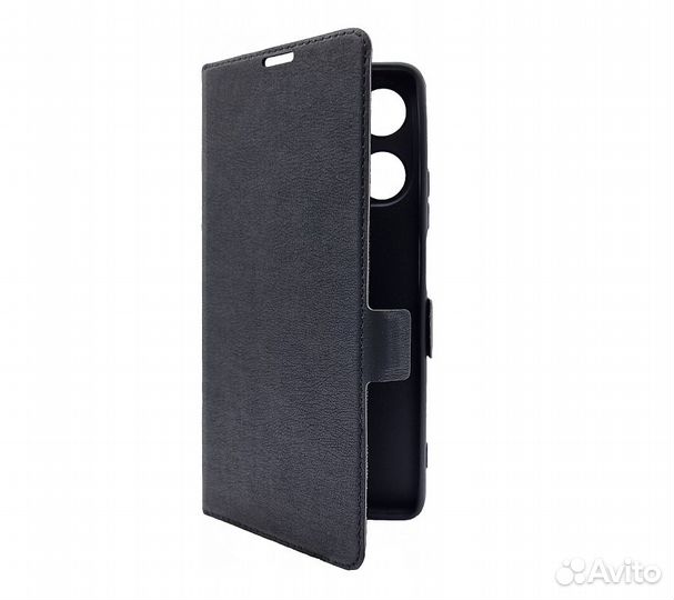 Чехол-книжка для Poco C51 черный, Book Case, boras