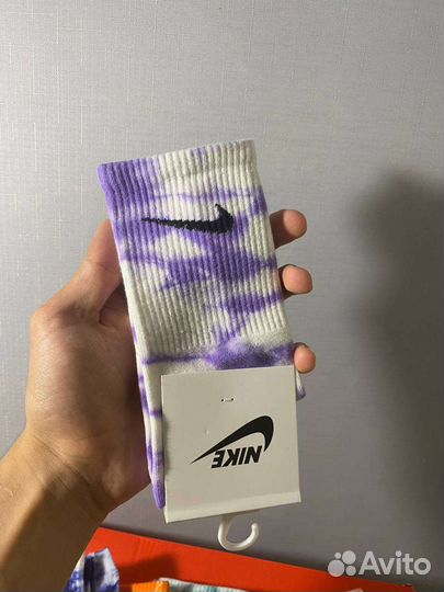 Носки Nike tie dye