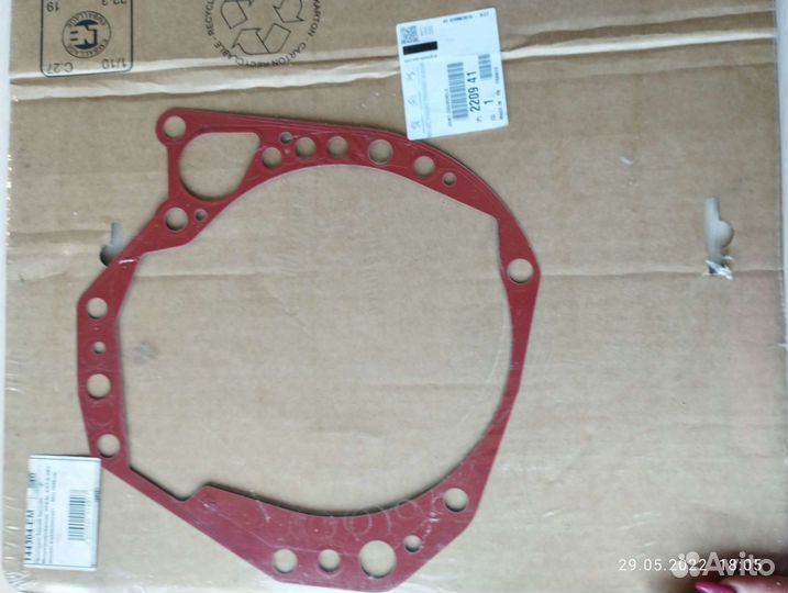 Прокладка задней крышки кпп Peugeot/Citroen