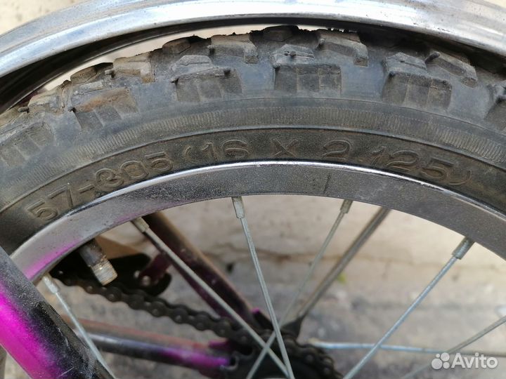 Детский велосипед 16