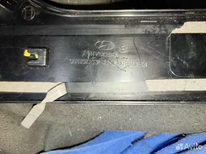 Накладка двери задняя правая Hyundai Tucson 2022