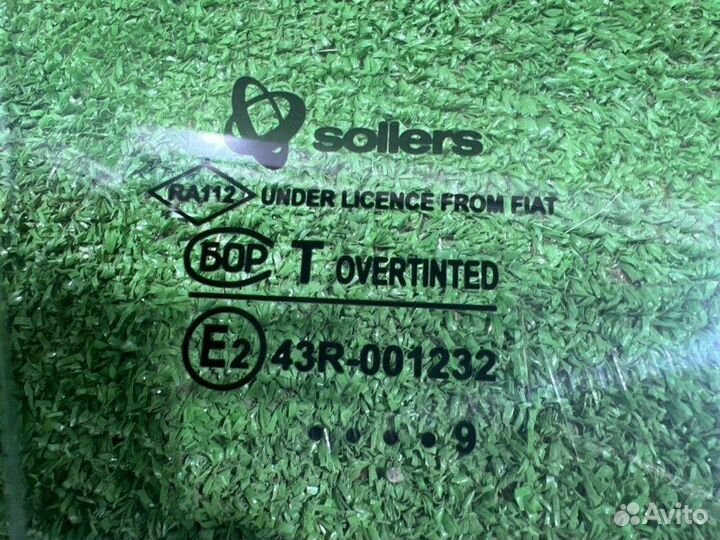 Стекло двери переднее правое Fiat Albea седан 1.4