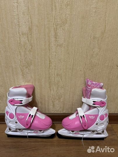 Коньки фигурные и раздвижные новые