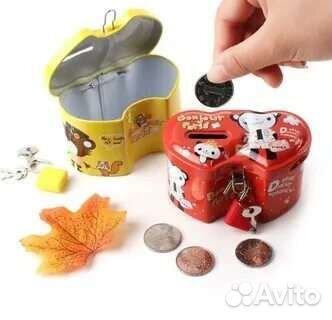 Детская копилка с замочком