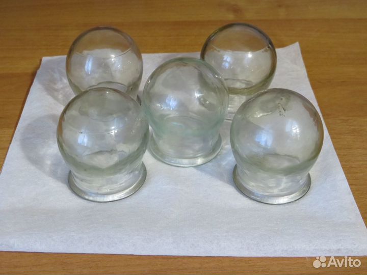 Банки медицинские (стеклянные)