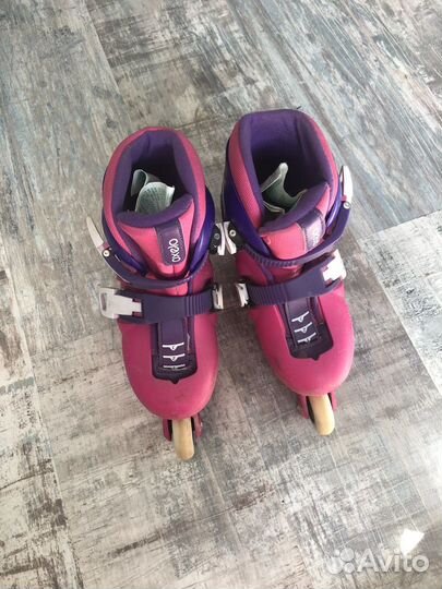Роликовые коньки детские Axelo Decathlon р.28-30