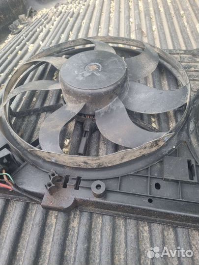 Вентилятор охлаждения volkswagen 1.4tsi
