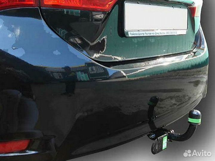 Фаркоп установка тсу Toyota Corolla E150 Restyling
