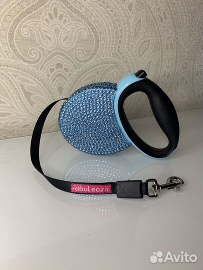 Рулетка для собак стразы Fabuleash