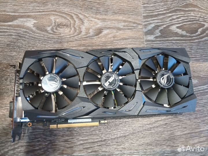 Видеокарта asus ROG Strix GeForce GTX 1070