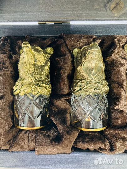 Набор стопок-перевертышей головы животных