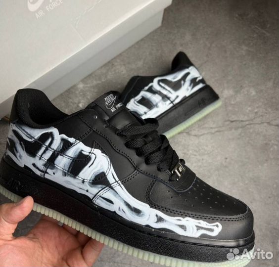 Кроссовки nike air force 1 skeleton premium