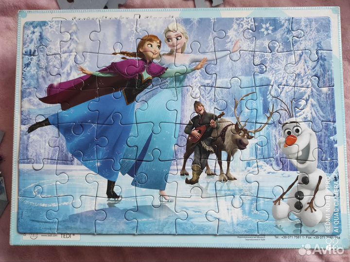 Пазлы Clementoni Холодное сердце, Мия и я