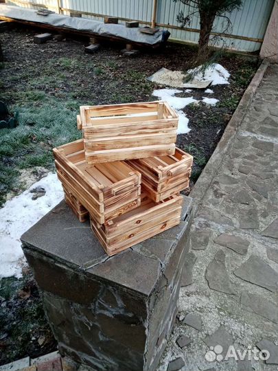 Ящик декоративный деревянный