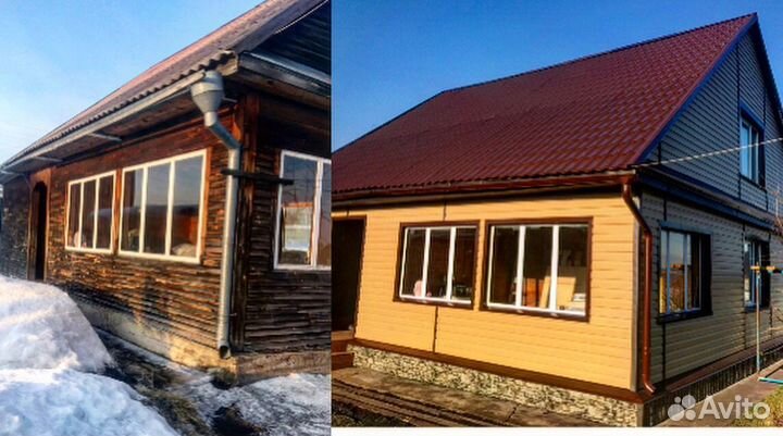 Кровельные и фасадные работы