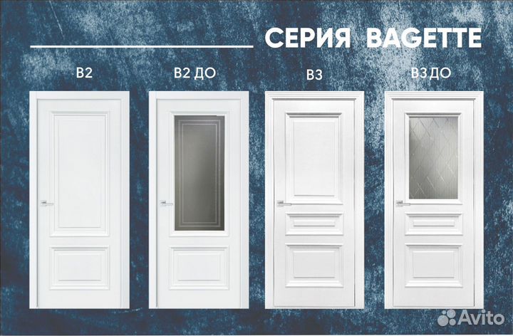 Двери эмаль белая- EmaLine C3 в наличии на складе