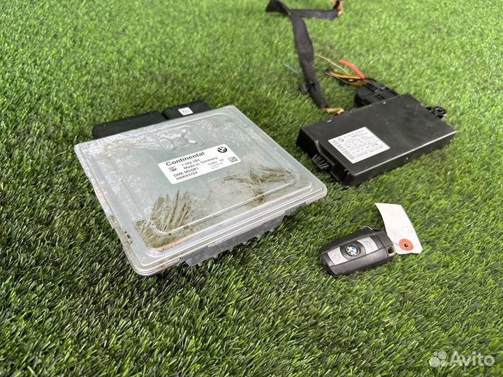 Комплект Cas Dme ключ Bmw 3 E90 N54B30 2008