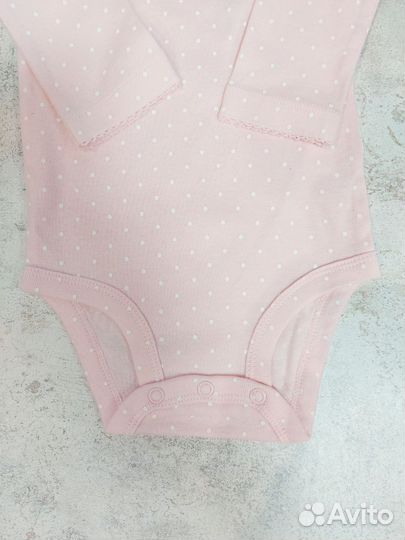 Боди на девочку с длинным рукавом Carters 68