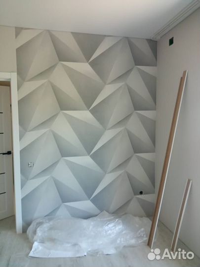 Поклейка обоев