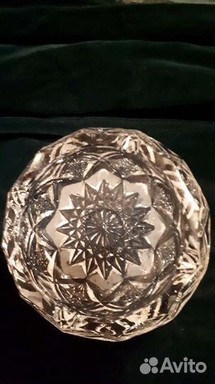 Пепельница хрустальная СССР