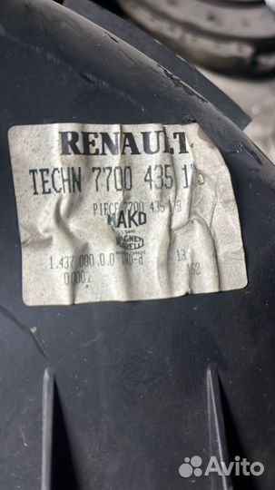 Renault kangoo моторчик печки