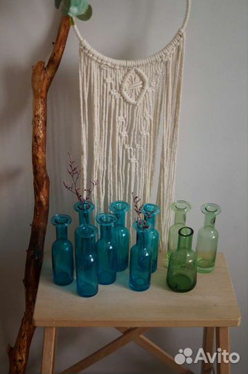 Миниатюрные бутылочки. Ваза IKEA
