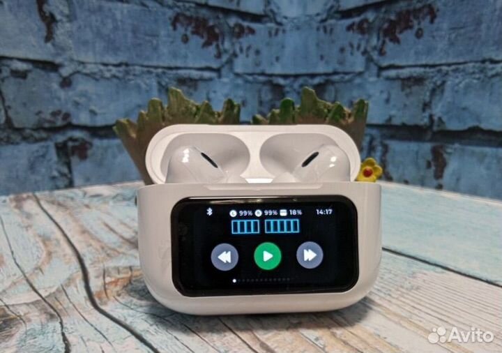 Airpods pro 2 с сенсорным дисплеем