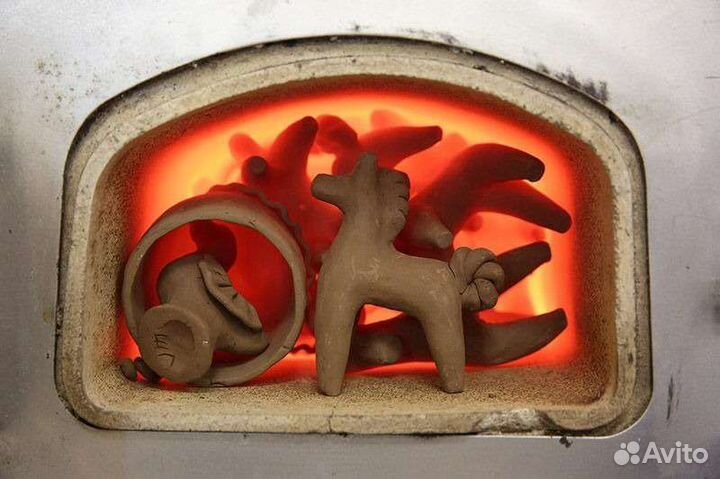 Глина для лепки,очищенная