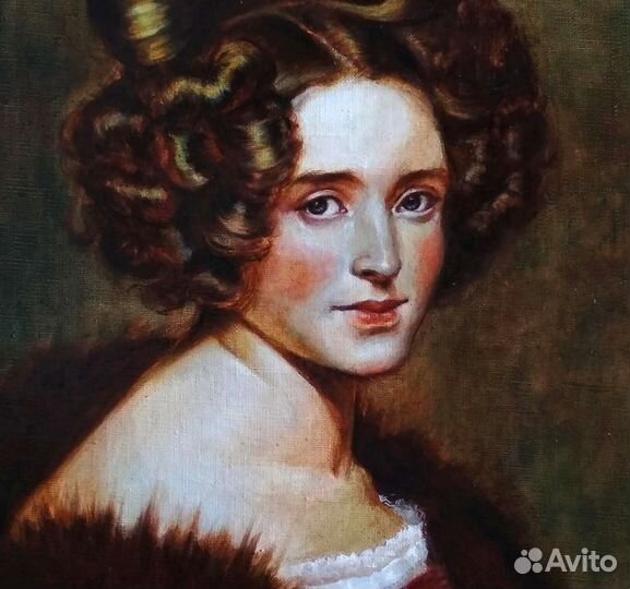 Портрет маслом на холсте