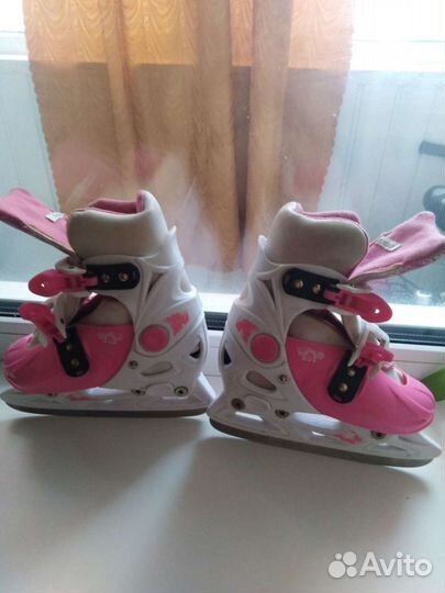 Коньки детские раздвижные