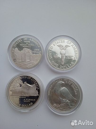 Юбилейные монеты. США