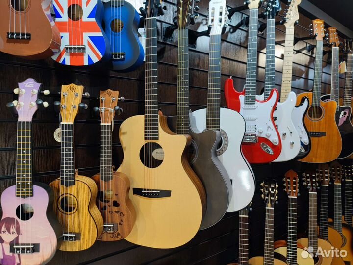 Гитара, Электрогитара, Укулеле, Гиталеле