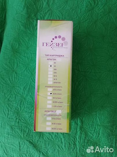 Сменный картридж фильтра для воды