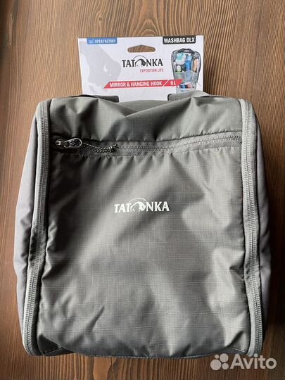 Сумка косметичка Tatonka wash BAG DLX titan grey