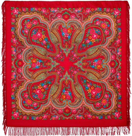 Павловопосадский шерстяной платок