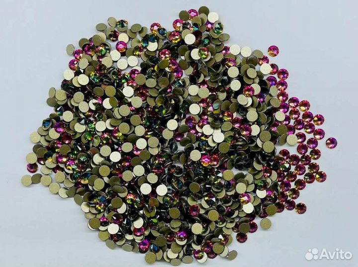 Стразы стеклянные CrystalClear Citrine упаковка 14