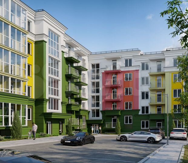 3-к. квартира, 64,6 м², 5/5 эт.