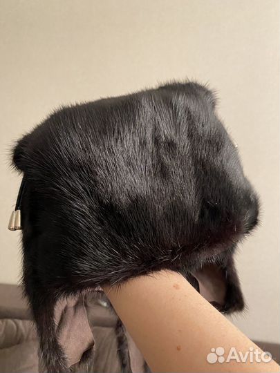 Шапка норковая женская
